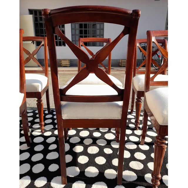 Charles X Chairs, 1890s, Set of 6 For Sale - Image 9 of 14