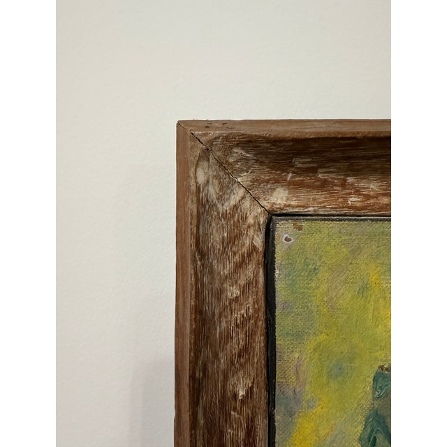 Artist: L. H. Davidson Title: Buffoon Date: December 22, 1948 Medium: Oil on canvas (board-like support not indicated;...