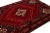 Vintage Persian Shiraz Handmade Red Tribal Wool Rug For Sale - Image 4 of 9