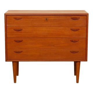 Vintage Danish Chest of Drawers in Teak, 1960 For Sale