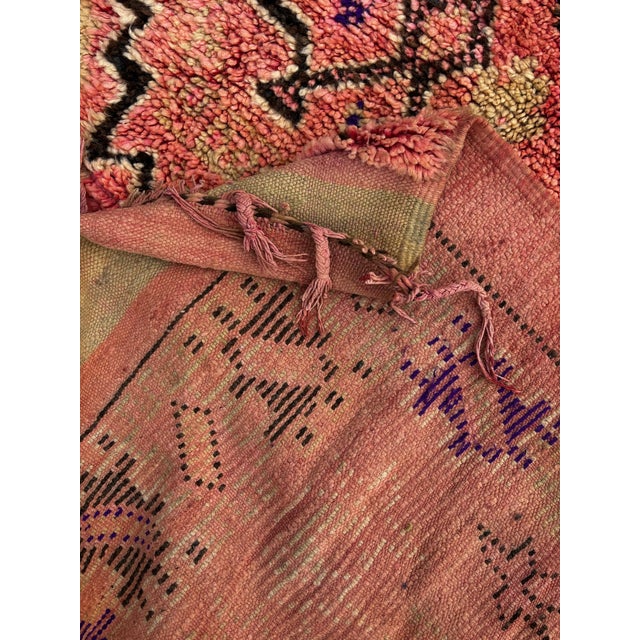 Vintage Moroccan Boujad Rug, 1990 For Sale - Image 13 of 16