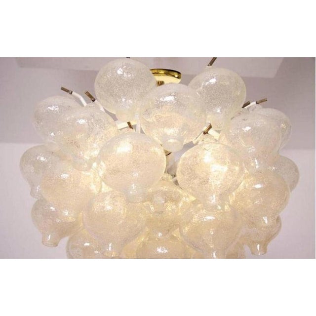 Tulipan Light Fixtures attributed to J. T. Kalmar for Kalmar, 1960s, Set of 4 For Sale - Image 9 of 11