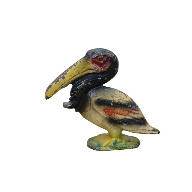 Trio of Wilton John Wright Beer Bottle Openers from the Mid 20th Century. Features a Goose, Alligator and Pelican. Made...
