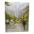 Contemporary meets Traditional in this very large Cityscape (48" x 60") illustrating Chicago's iconic Michigan Avenue...