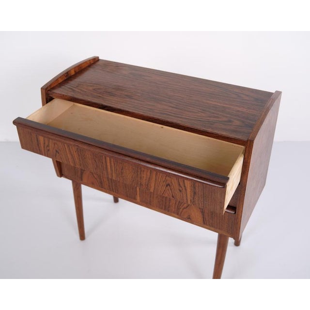 Rosewood Chest of Drawers with 3 Drawers Danish Design from the 1960s For Sale - Image 11 of 13