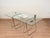 Italian Tubular Chromed Steel Trestles, 1970s, Set of 2 For Sale - Image 12 of 18
