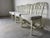 1970's McGuire Palm Beach Coastal - Style White Bamboo & Leather Wrapped Dining Chairs – Set of 6 For Sale In Miami - Image 6 of 18