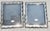 Matching pair of large sterling Photo frames, the maker is K F L, London 1991. Handsome Edwardian style Parlor Frames. The...