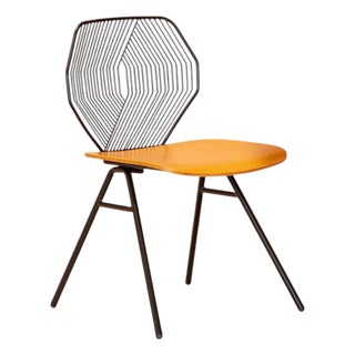 Wood & Wire Chairs by Bend Goods, Set of 4 For Sale