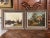 Pair 19th Century Oil Paintings in Gilt Frame Signed Lievin for E. Galien-Laloue For Sale - Image 13 of 13