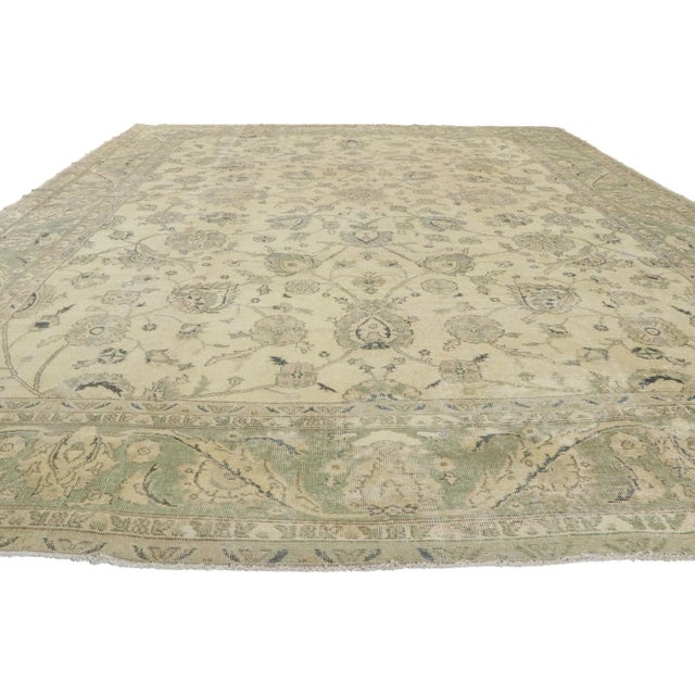 Contemporary Vintage Turkish Sivas Rug - 9'11 X 13'02 For Sale - Image 3 of 11