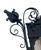 Incredible, rare 1920s Spanish Revival Lantern Sconce with beautiful craftsmanship. Detailed scroll work, shaped by hand....