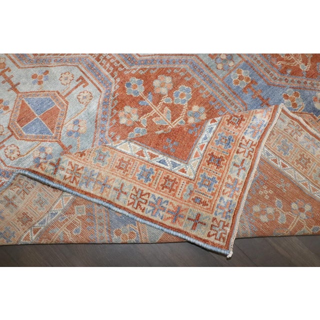 Early 20th Century Early 20th Century Tribal Persian Shiraz Small Rug - 3'11" x 5'8" For Sale - Image 5 of 11