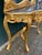 Mid 20thC French Louis XVI Rococo Gold Console Table With Mirror - Set of 2 Pc For Sale - Image 9 of 11