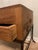 Vintage Mexican Rustic Pine Side Table Nightstand Wrought Iron Base Brutalist For Sale - Image 10 of 11