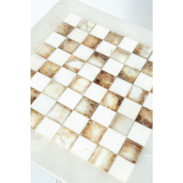 1950s Vintage Elephant Onyx Game Table, 1950s For Sale - Image 5 of 8