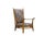 Traditionalist Town Hall Easy Chair by Bas van Pelt For Sale
