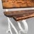 Italian Art Deco Wooden and White Cast Iron Bench, 1930s For Sale - Image 11 of 18