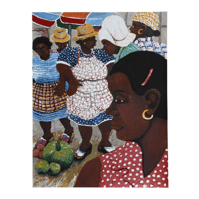 David Azuz, La Guadeloupe, Lithograph For Sale