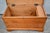 Vintage Doveatiled Pine Trunk Farmhouse Stye Blanket Chest Storage For Sale - Image 9 of 15