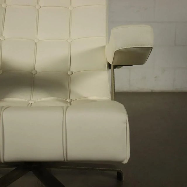 Armchair in Foam Leatherette and Metal, Italy, 1960s For Sale - Image 9 of 13