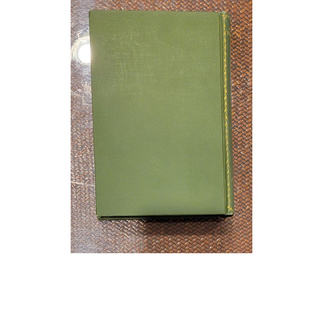 Green Vintage Set of Four Sir Walter Scott Green & Gold Clothbound Novels (h.m. Caldwell Company) For Sale - Image 8 of 8