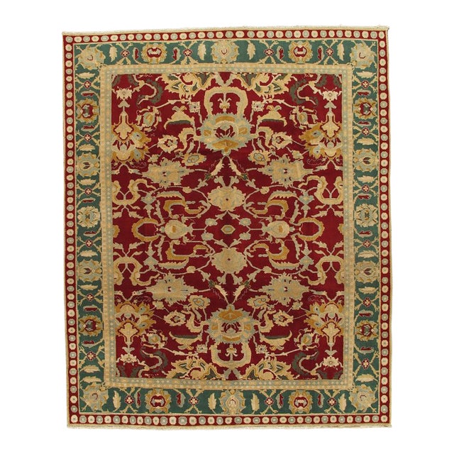 Mid 20th Century Indian Agra Carpet For Sale