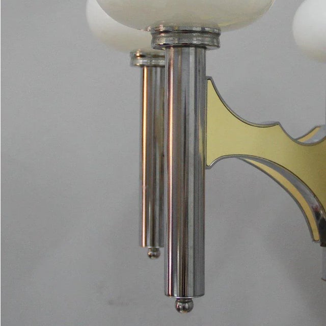 Italian Chandelier, 1970s For Sale - Image 4 of 6