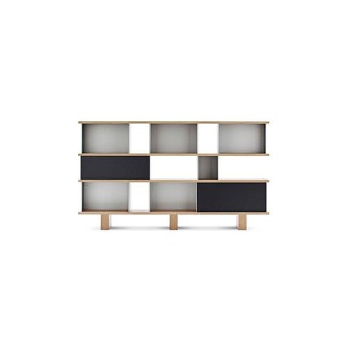 Nuage Shelving Unit in Wood and Aluminium by Charlotte Perriand for Cassina For Sale - Image 11 of 12