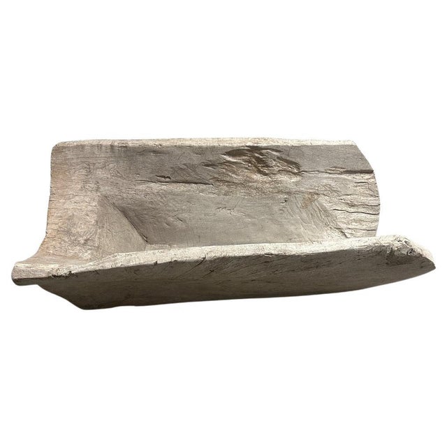Off-white Wabi Sabi Antique Container For Sale - Image 8 of 18