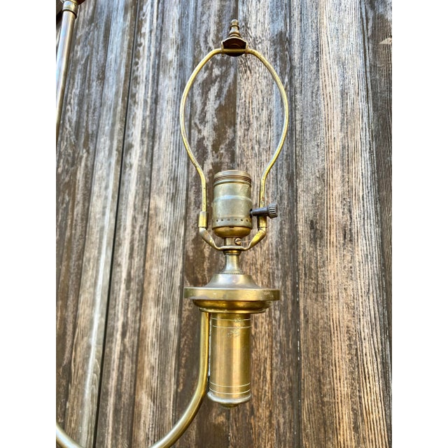 Mid 20th Century Mid-Century Brass Floor Lamp For Sale - Image 5 of 13