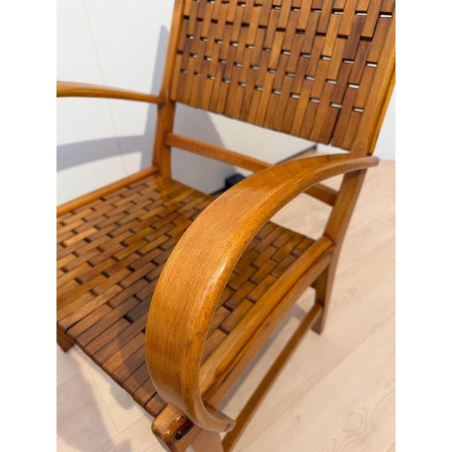 Gelenka Armchairs in Solid Beech Wood, Germany, 1950, Set of 2 For Sale - Image 12 of 18