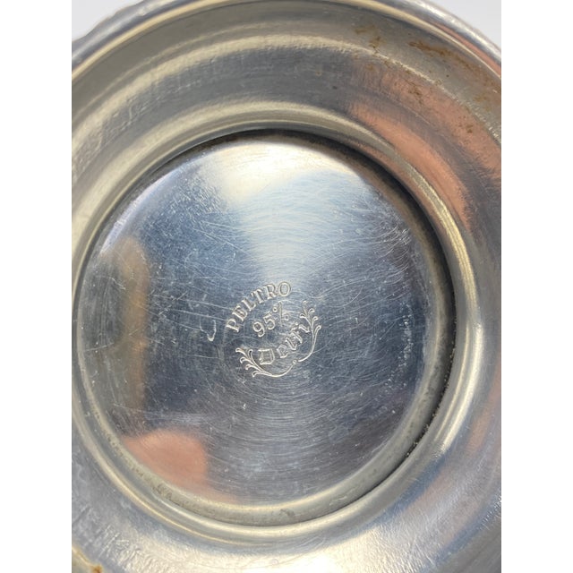 Metal Art Deco Pewter Ice Bucket, France, 1920 For Sale - Image 7 of 9