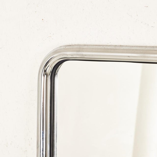 Tubular Steel Mirror, 1940s, in Flawless conditions. Designed 1920 to 1949