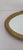 Louis XVI Oval Mirror in Gilded Wood, 1890s For Sale - Image 3 of 12