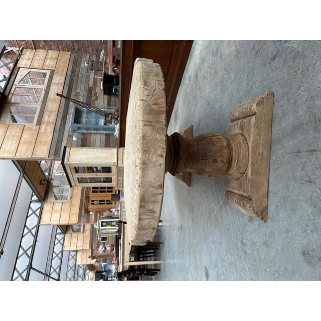 Solid Oak Chateau Table For Sale - Image 12 of 16