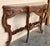 Traditional Large French Regency Carved Walnut Console Table With Gilted Edges For Sale - Image 3 of 9