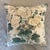 2020s Custom 22” Pillow in Lee Jofa Althea Floral Linen and Custom Details Down Insert For Sale - Image 5 of 5