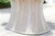Vintage Hollywood Regency Style Flower Pencil Reed Rattan Pedestal Dining Table With Oval Glass Top For Sale - Image 15 of 18