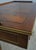 Hekman 2 Drawer Yew Wood & Walnut Library Table For Sale - Image 11 of 17