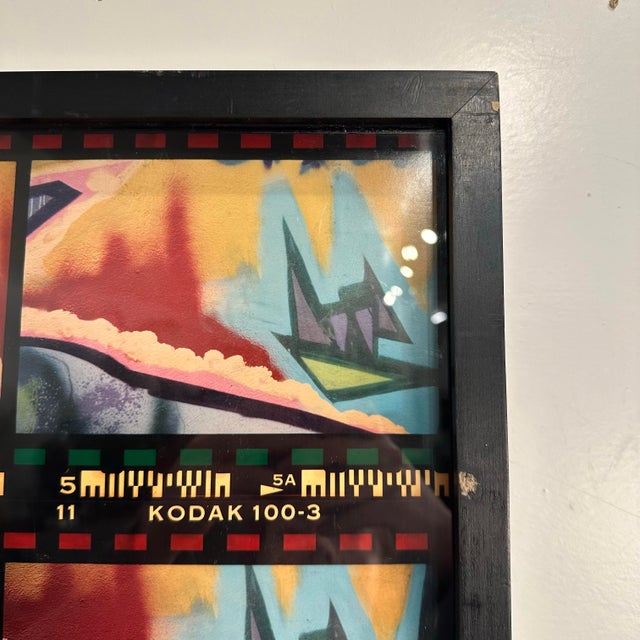 Ruth Litoff “Tagging Up” Graffiti Collage 1996 For Sale - Image 10 of 12