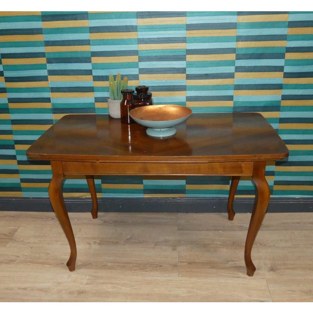 Practical Convertible Furniture Classic "Mufuti" (Multifunctional Table) in 1960s Chippendale style Unadorned period piece...