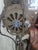 Mid 20th Century Industrial Ward Leonard Fresnel Stage Light Floor Lamp on Rolling Stand For Sale - Image 4 of 6