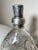Antique Ornate Sterling Silver Overlay Glass Liquor Claret Decanter Bottle Jar For Sale - Image 12 of 12