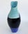Mid-Century Modern Large Substantial Modernist Studio Pottery Vase With Spout, Seafoam, Blue, Black For Sale - Image 3 of 7