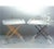 1990s New 1990s New Silverplate Plain & Wood Collapsible Stand Only by Valsodo-Italy For Sale - Image 5 of 6