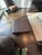 Animal Skin Transitional Square Leather Ottoman — Modern Design, Rich Espresso Leather, Versatile Accent Piece For Sale - Image 7 of 7
