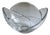 Vintage Art Glass Centerpiece Bowl With Sculptural Freeform Design For Sale