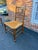 Brown Vintage English Country Lancashire Spindle Back Rush Seat Dining Side Chairs. Set of 4 For Sale - Image 8 of 14