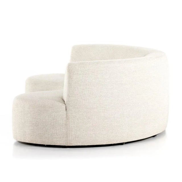 Sand Four Hands Opal Outdoor 2 Piece Curved Sectional, Sand For Sale - Image 8 of 12